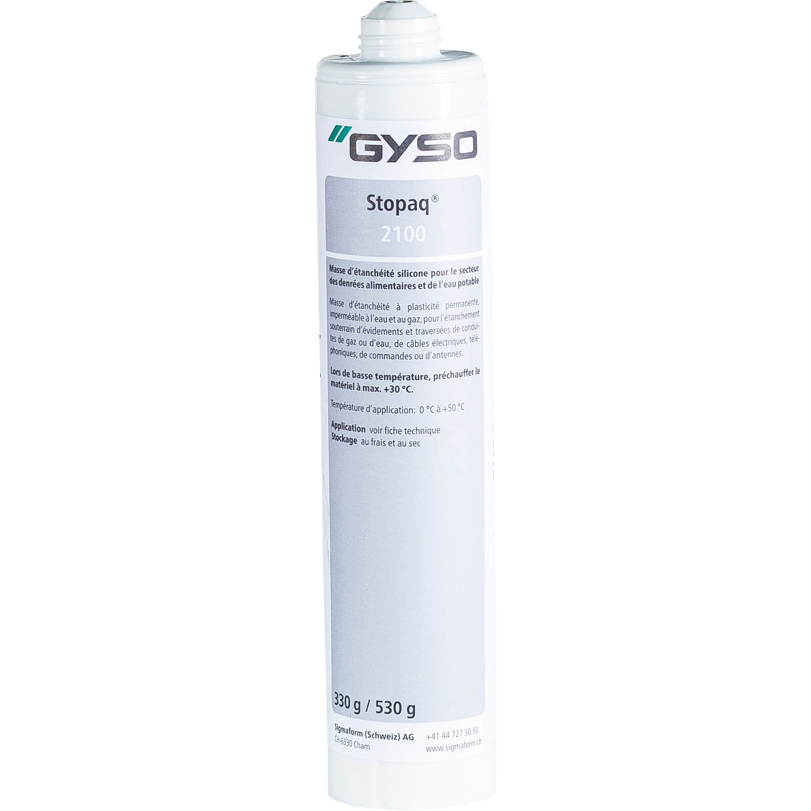 • STOPAQ-2100-330 • GYSO-Stopaq, mastique d'étanchéité
